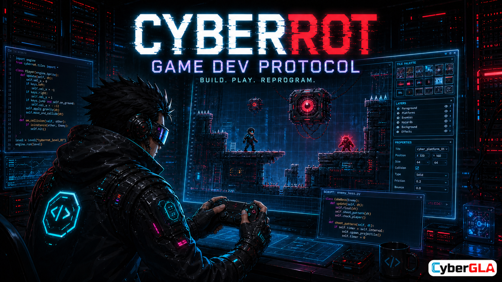 CyberRot GameDev preview